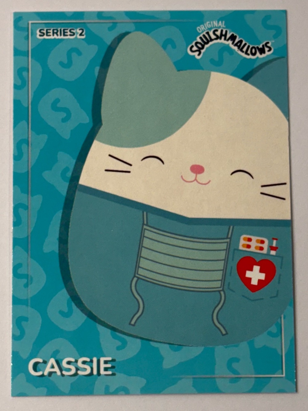 🐱 [5/$10] 2025 PANINI SQUISHMALLOWS SERIES 2 CASSIE TRADING CARD #20 BASE 🐱